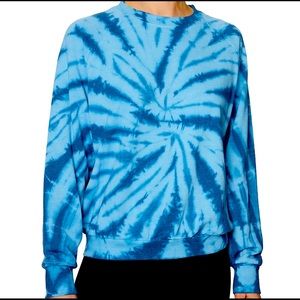 Betsey Johnson Tie-Dyed Sweatshirt